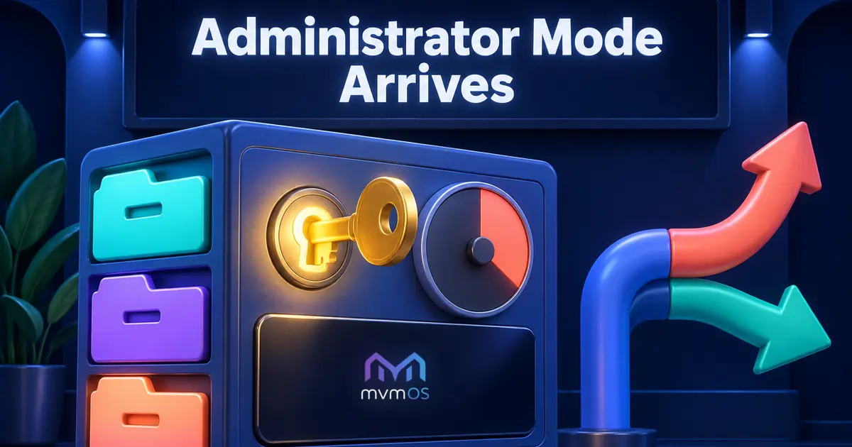 Administrator Mode Arrives