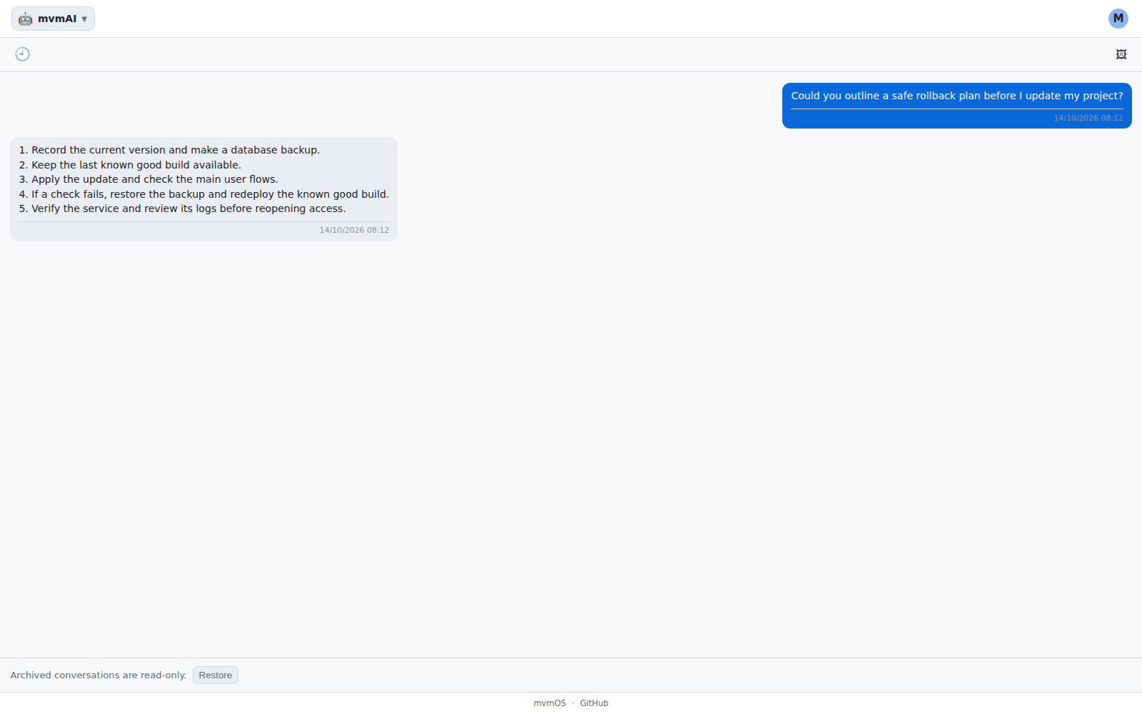 mvmAI desktop screenshot 7