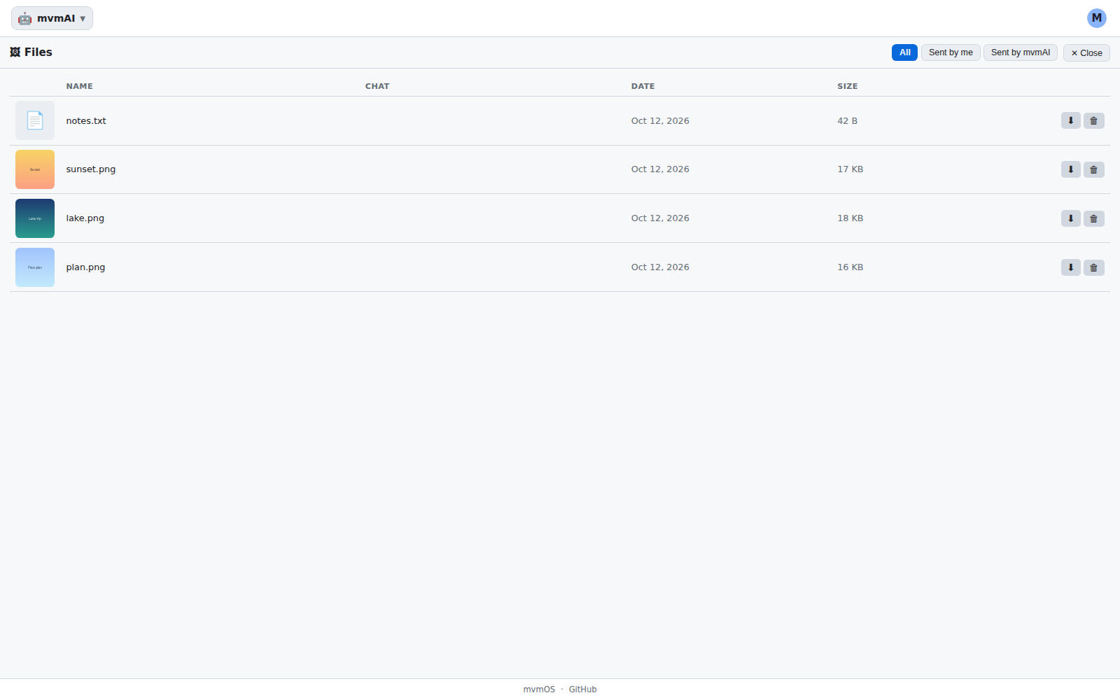 mvmAI desktop screenshot 6