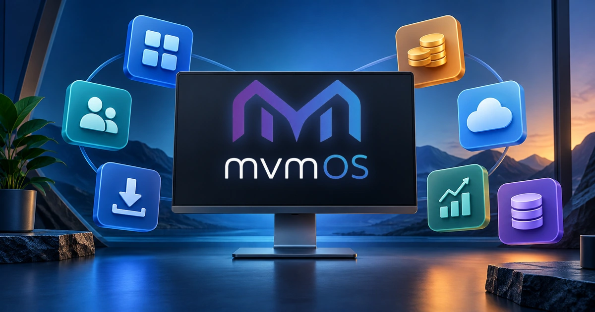 mvmOS 1.0.0: a guided first run and six Store updates