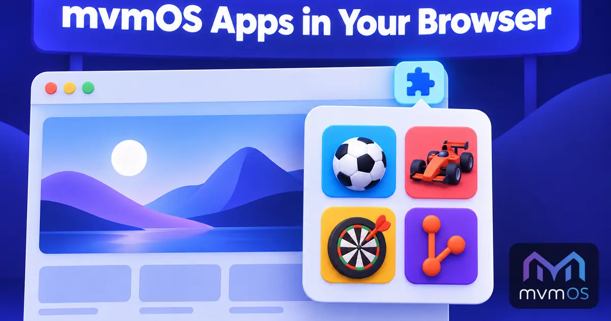 mvmOS Apps in Your Browser