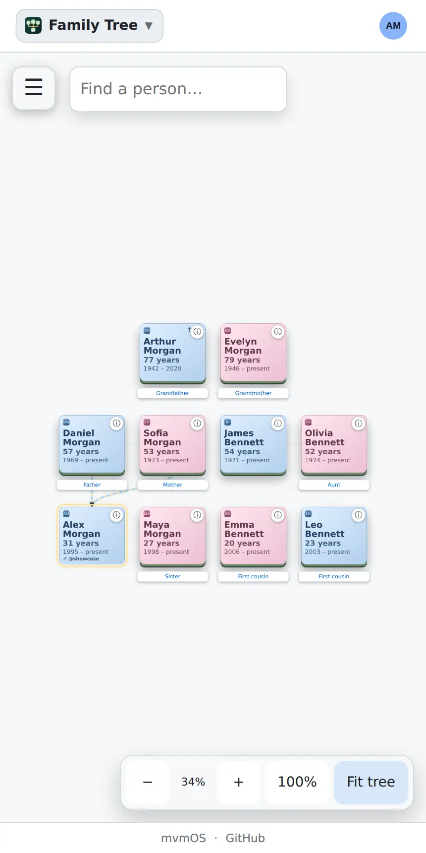 Readable colors and date ranges phone screenshot 4
