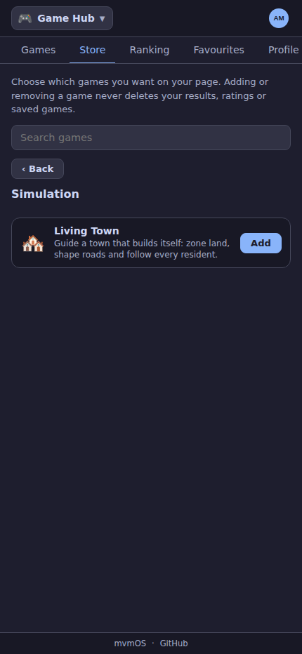 Living Town phone screenshot 1