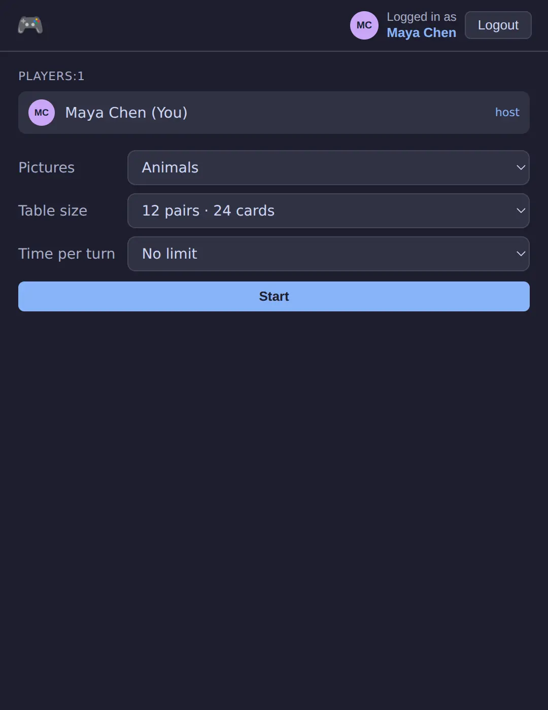 Remember the Pairs phone screenshot 1