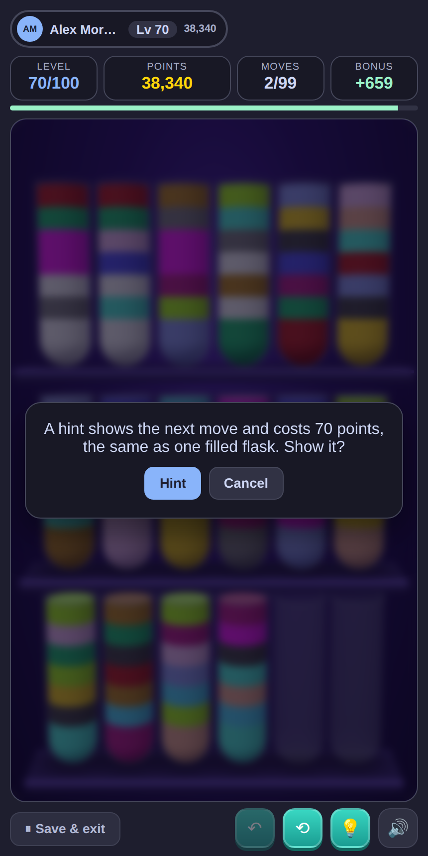 Flask Sort phone screenshot 4
