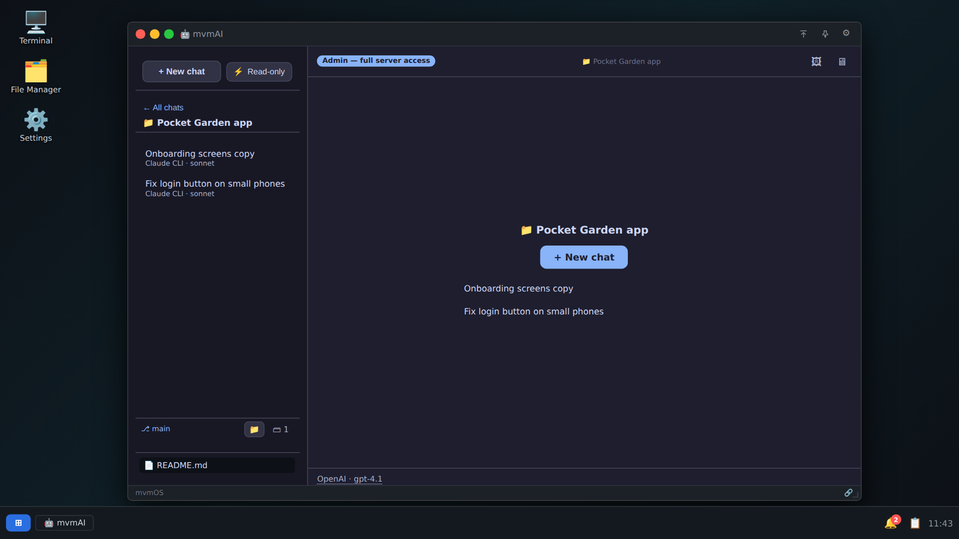 Every Project in One View desktop screenshot 3