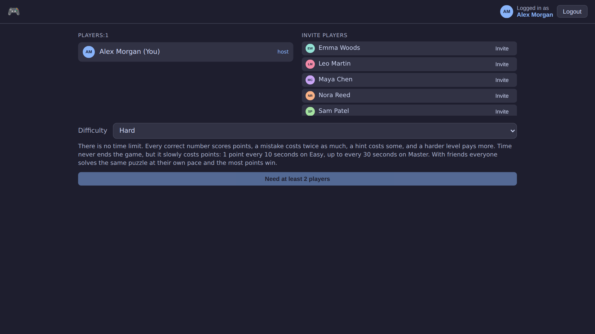 Sudoku desktop screenshot 7