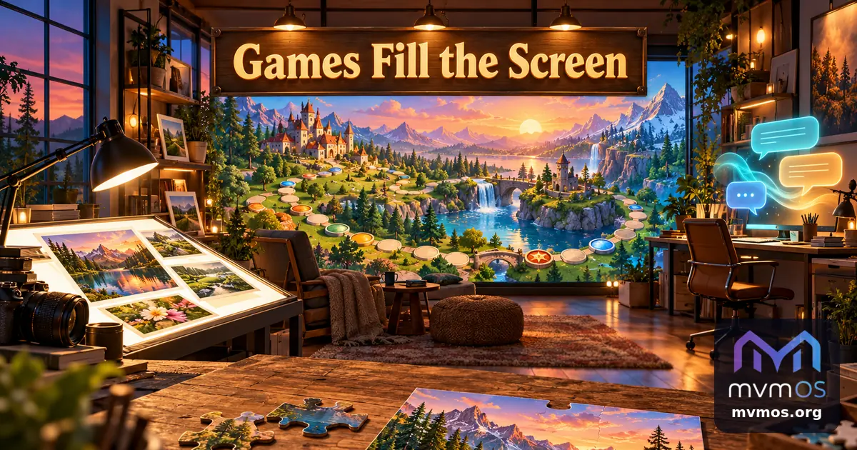 Games Fill the Screen