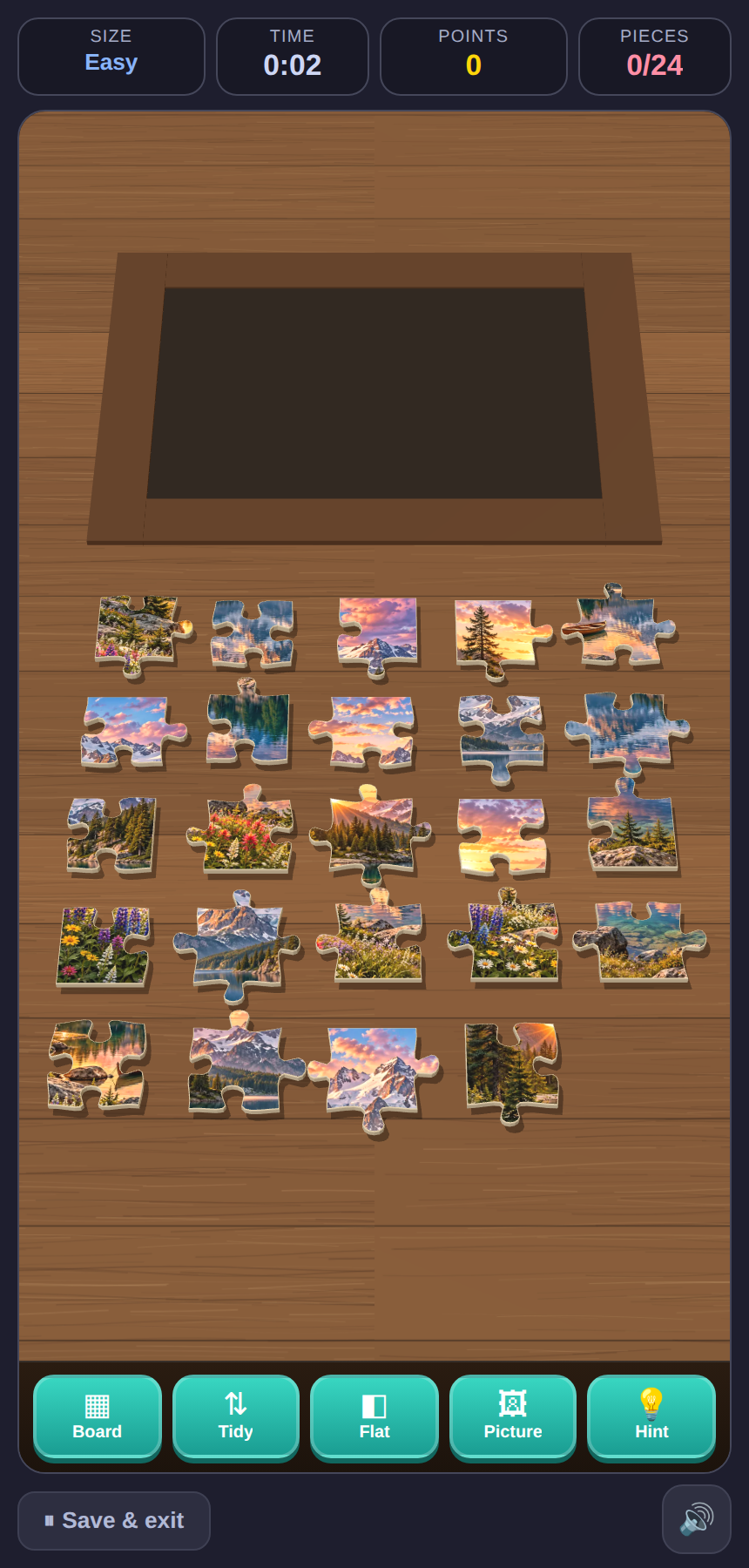 Jigsaw phone screenshot 2