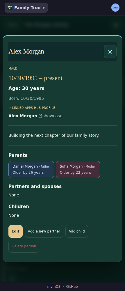 Family Tree phone screenshot 3