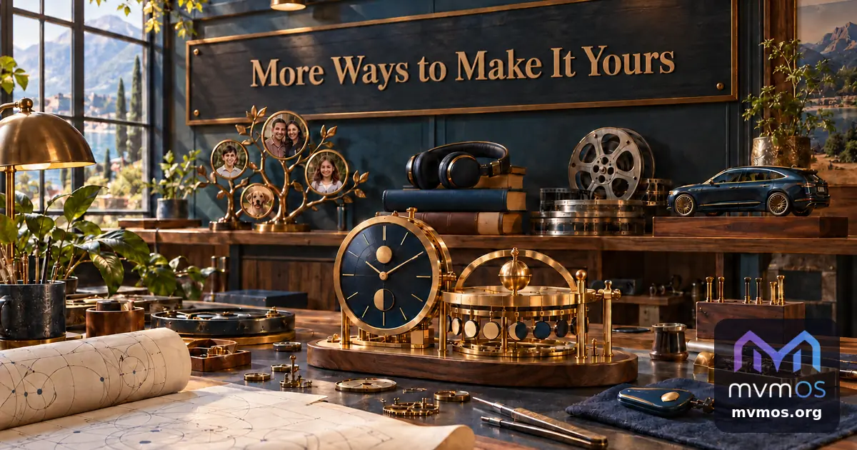 More Ways to Make It Yours