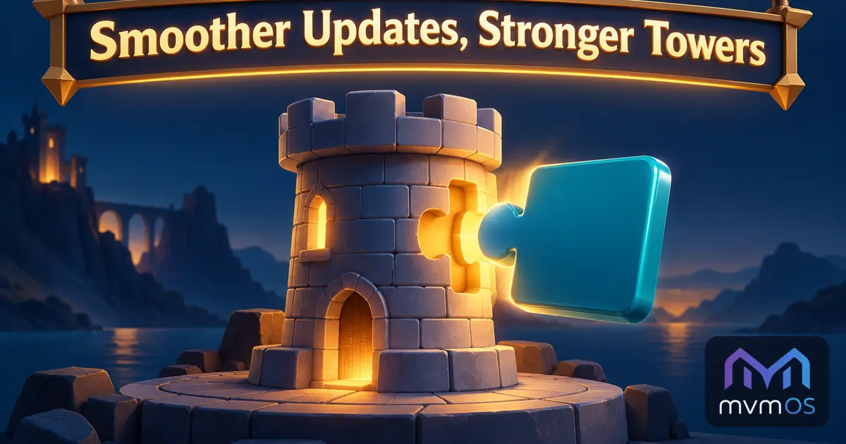 Smoother Updates, Stronger Towers
