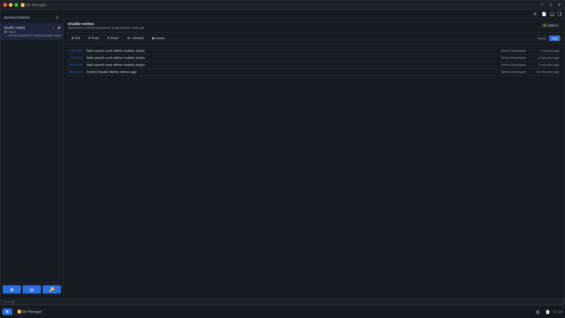 Git Manager desktop screenshot 3