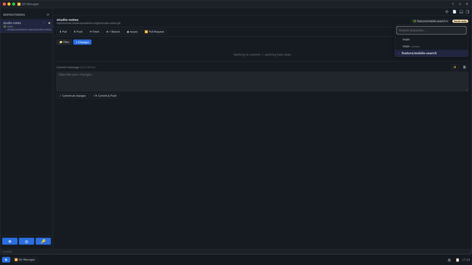 Git Manager desktop screenshot 4