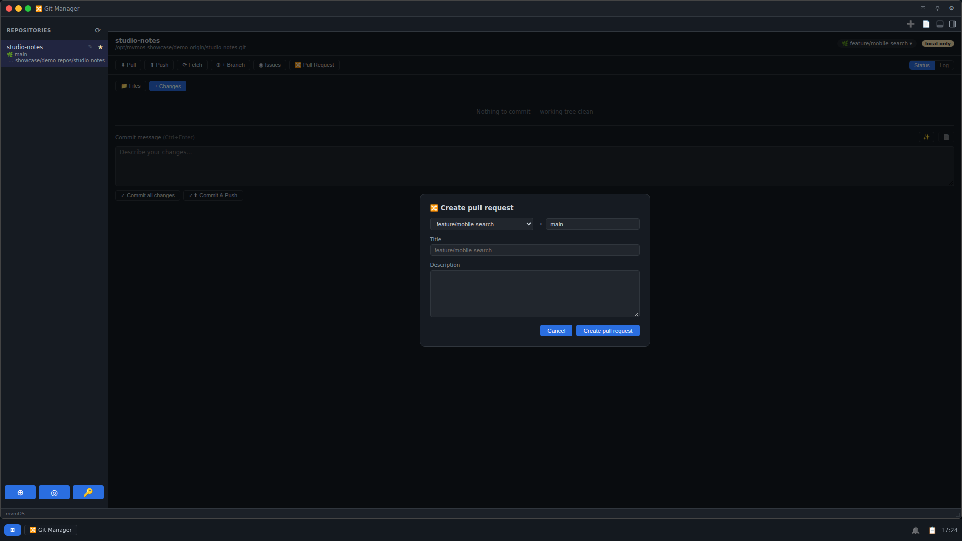 Git Manager desktop screenshot 7