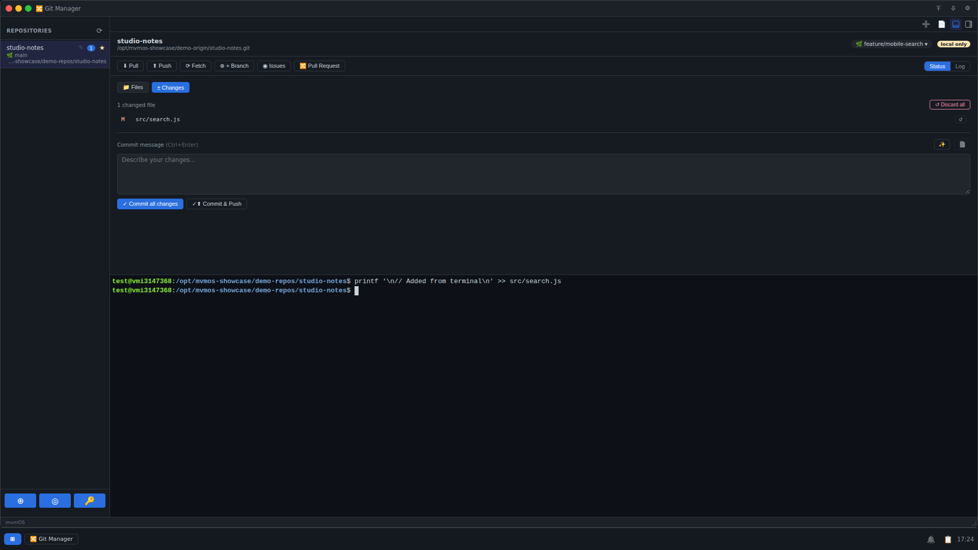 Git Manager desktop screenshot 8
