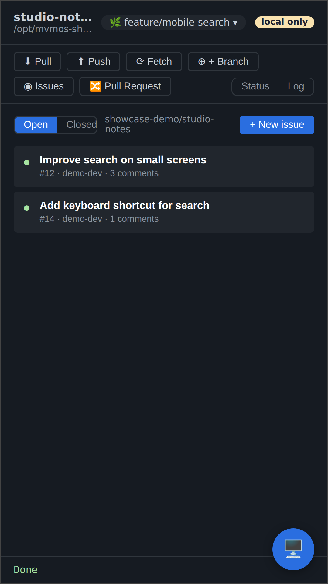 Git Manager phone screenshot 4