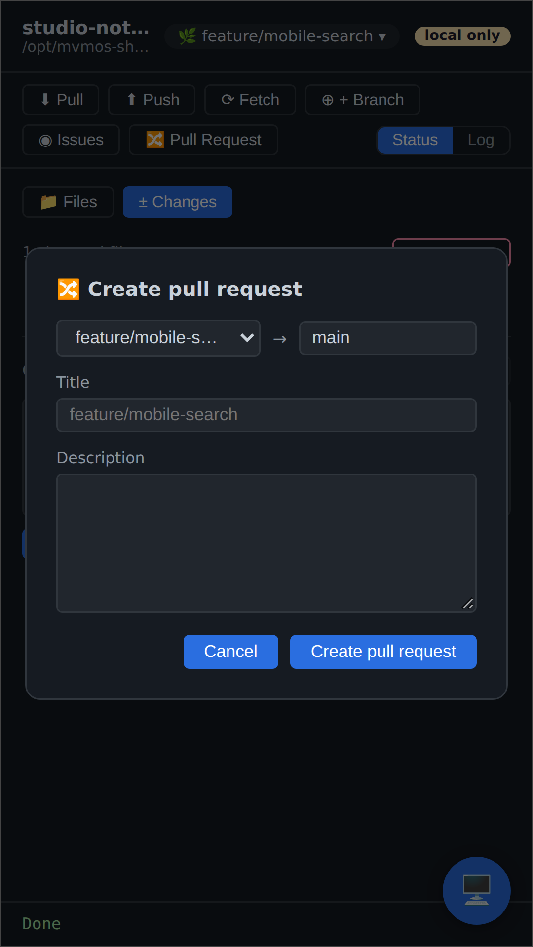 Git Manager phone screenshot 6